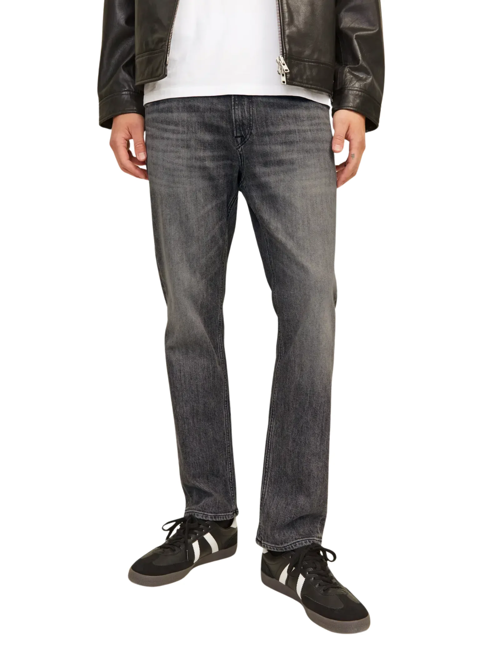 Jeans Jack & Jones grigio in denim