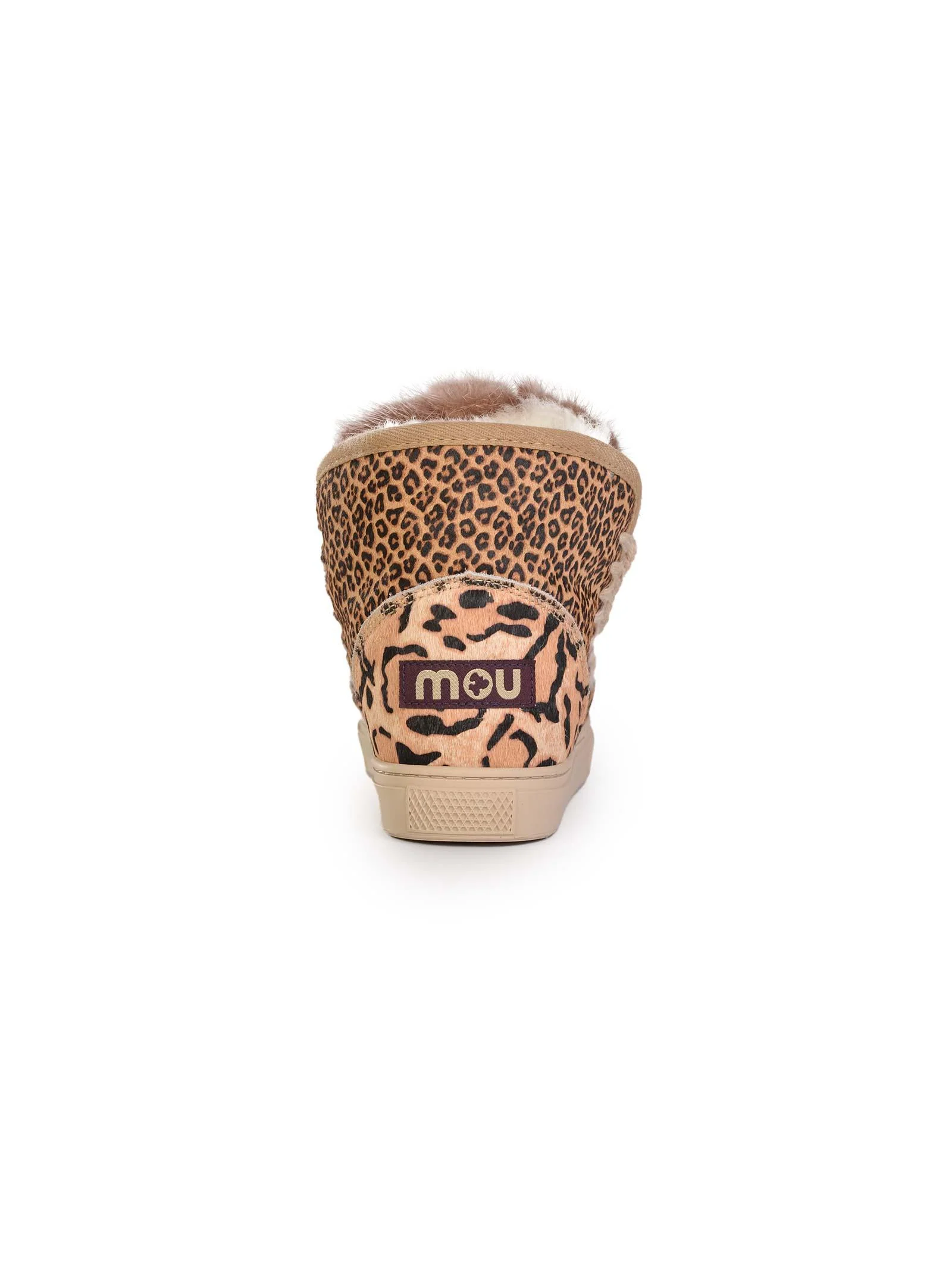 Sneakers eskimo  con patchwork animalier - Image 8