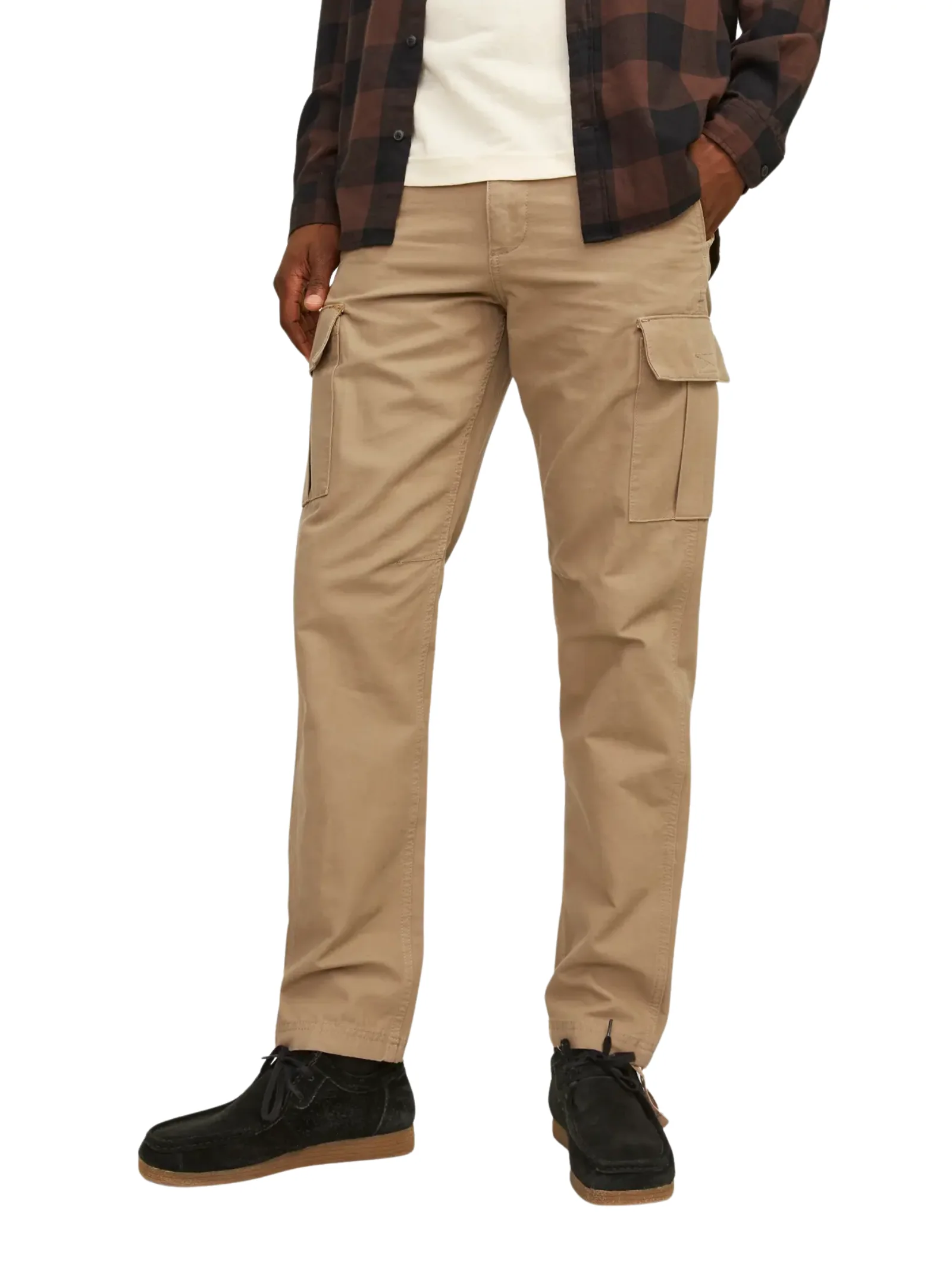 Pantalone cargo Jack & Jones beige