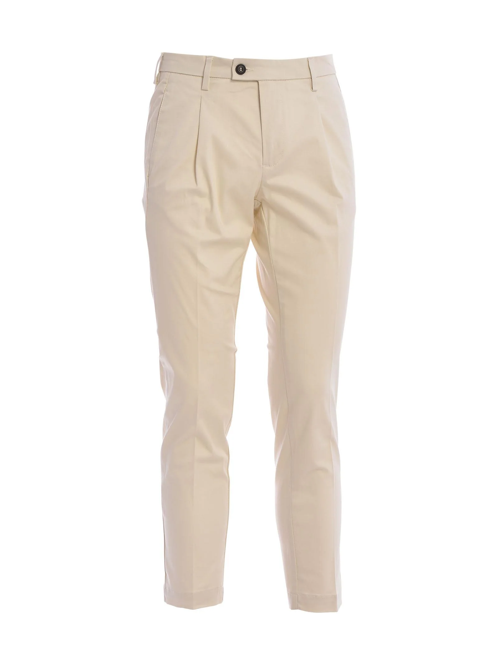 Pantalone capri panna
