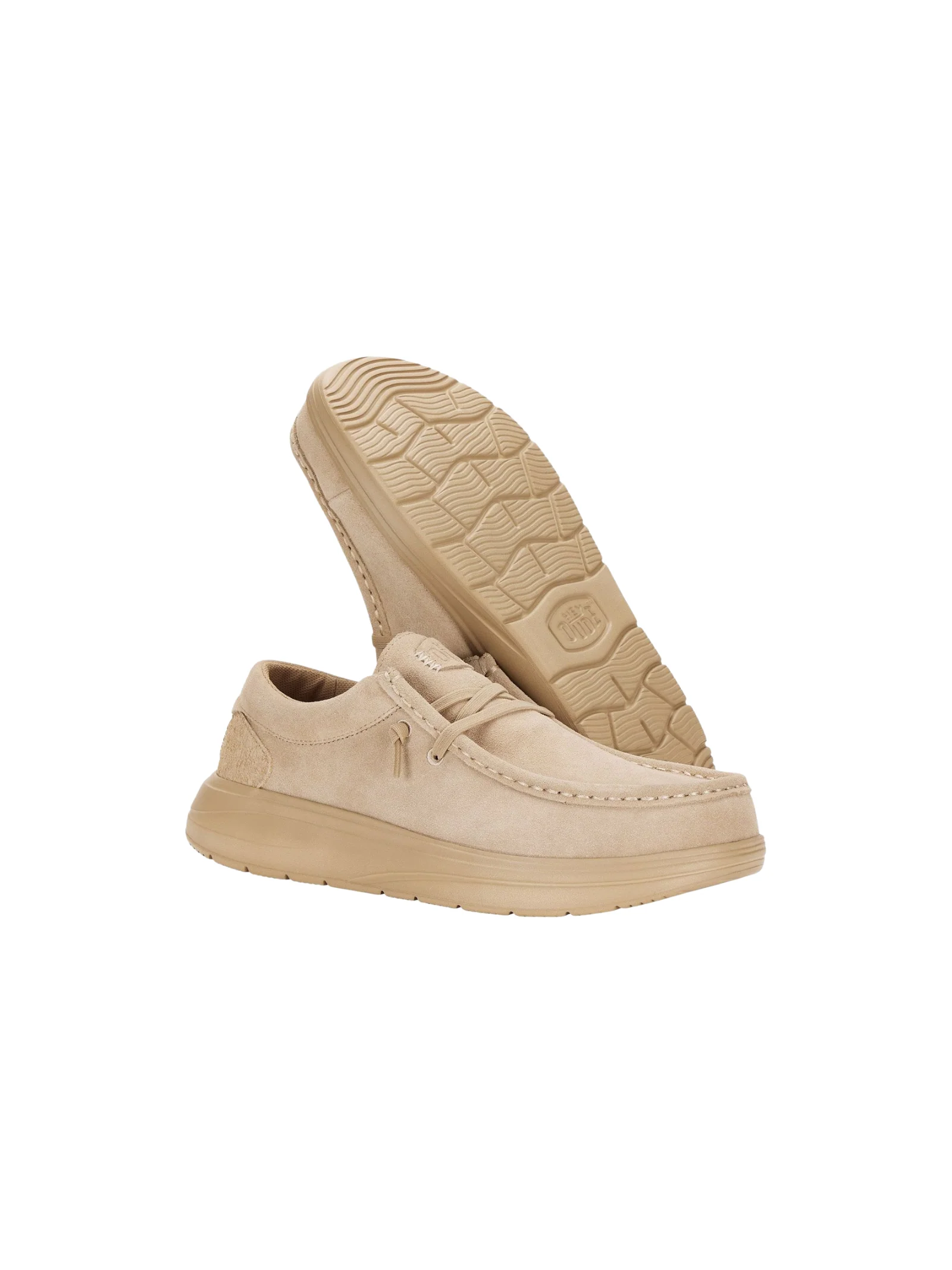 Sneakers "Wally comf suede" Hey Dude beige