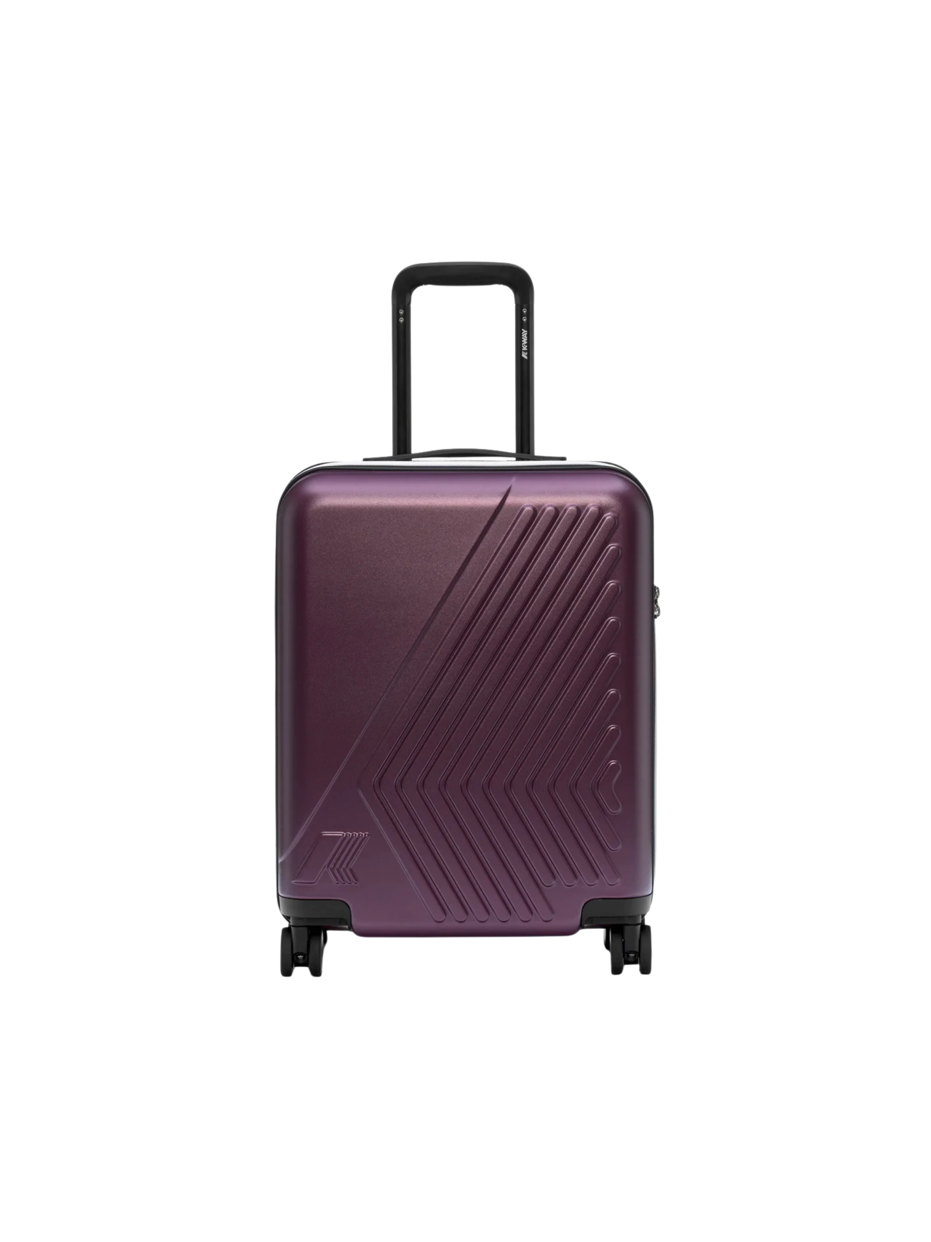 Trolley "Eudoxie logo" K-Way viola mauve wine