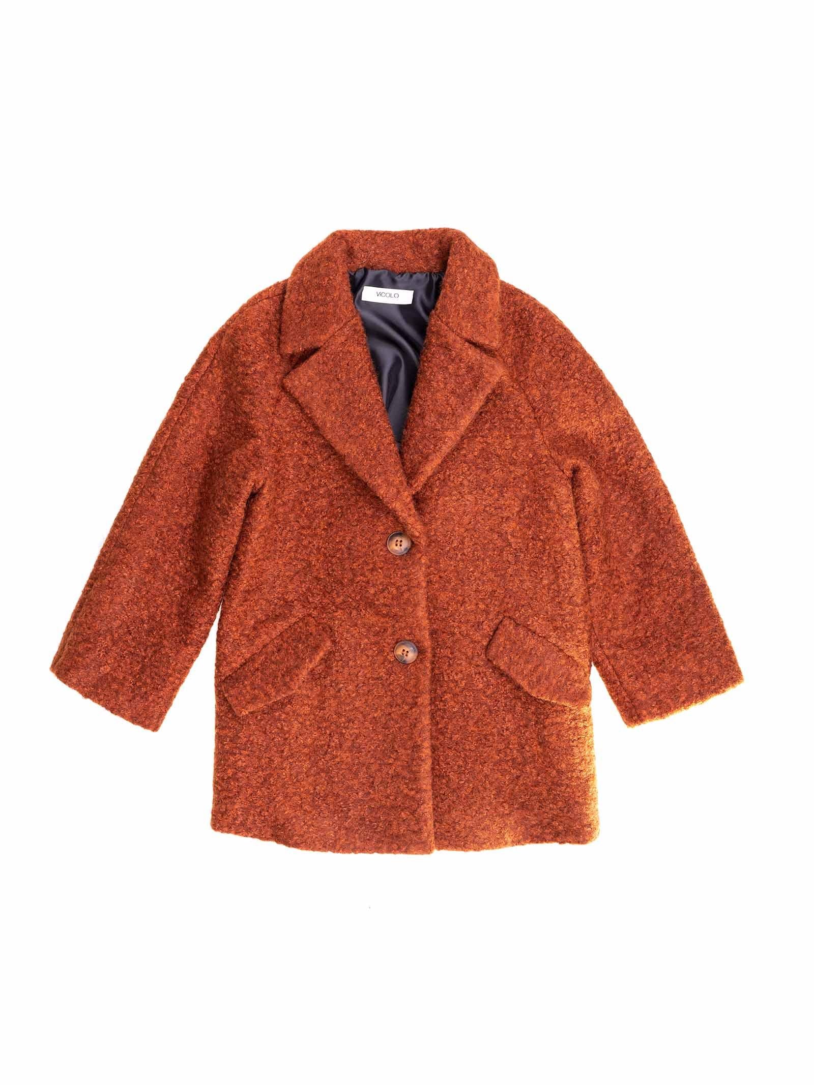 Cappotto Teddy coccio Vicolo