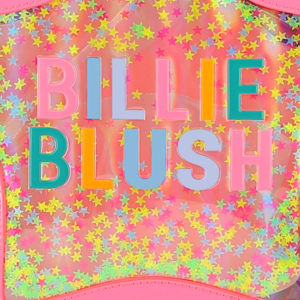 Zaino Billie Blush rosa a forma di stella - Image 4